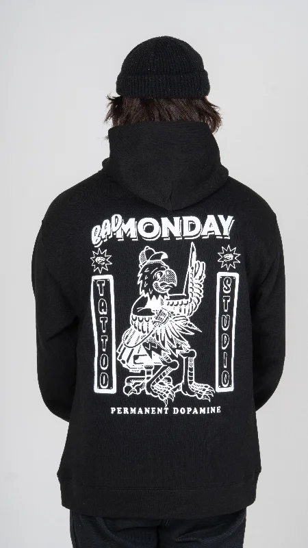 Oversized Zammit Tattoo Hoodie Hoodie with Hood Adjustable Protection