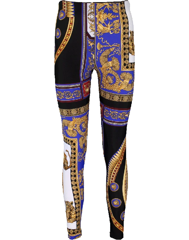 Printed Legging Elegant Textured Leggings