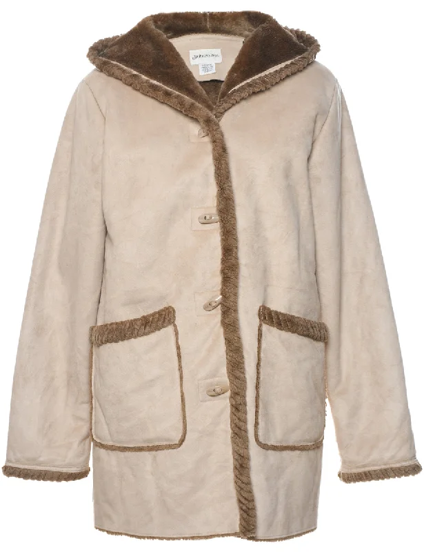 St. John Bay Coat - M Sequined Lace Ribbed