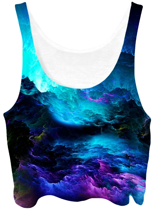 Dream Waves Crop Top Layered Multi-layer Single Layer