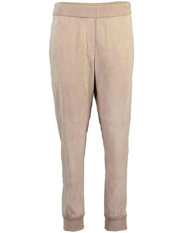 Suede Stretch Leggings Comfortable Workout Fitness Leggings