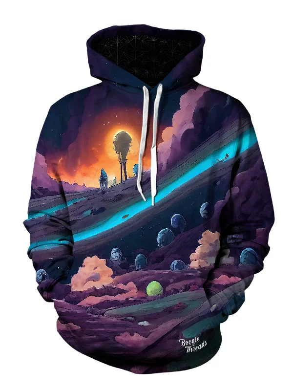 Spirited Defeat Unisex Pullover Hoodie Hoodie with Hem Detail Decorative Unique