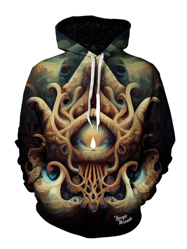 Nostalgic Clarity Unisex Pullover Hoodie Hoodie with Turtle Neck Cozy Winter