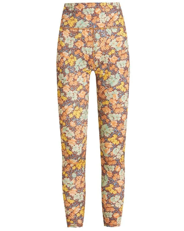 Vilena Floral Legging Trendy Activewear Leggings