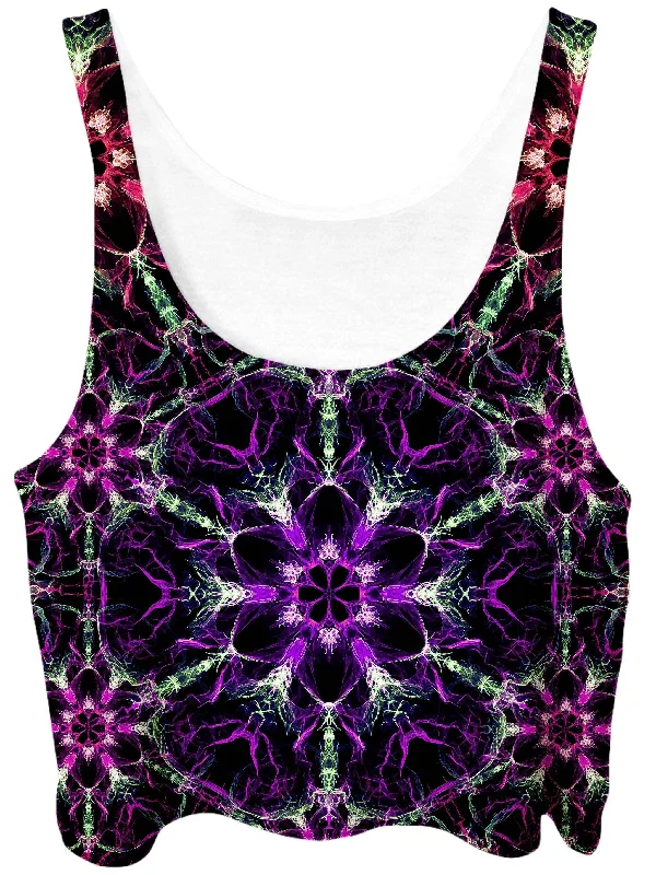 Psyched Crop Top Anti-Shrink Durable Soft