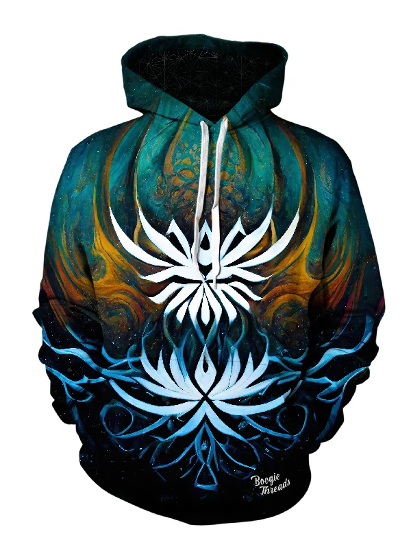 Gracious Desire Unisex Pullover Hoodie Hoodie with Illustration Artistic Creative