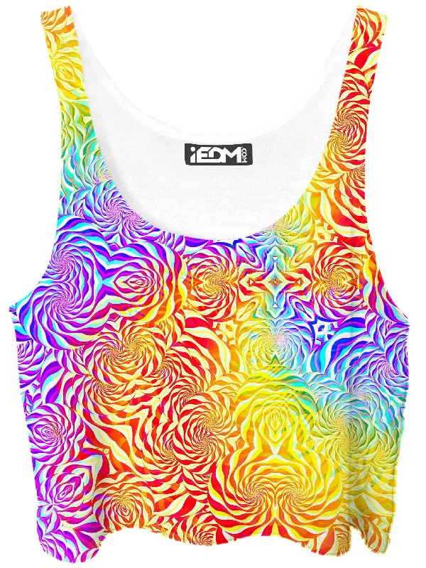 Sunrays Crop Top Casual Formal Business