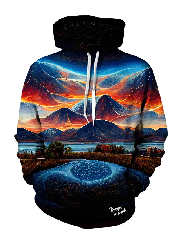 Spectacular Breath Unisex Pullover Hoodie Hoodie with Hem Drawcord Adjustable Customizable