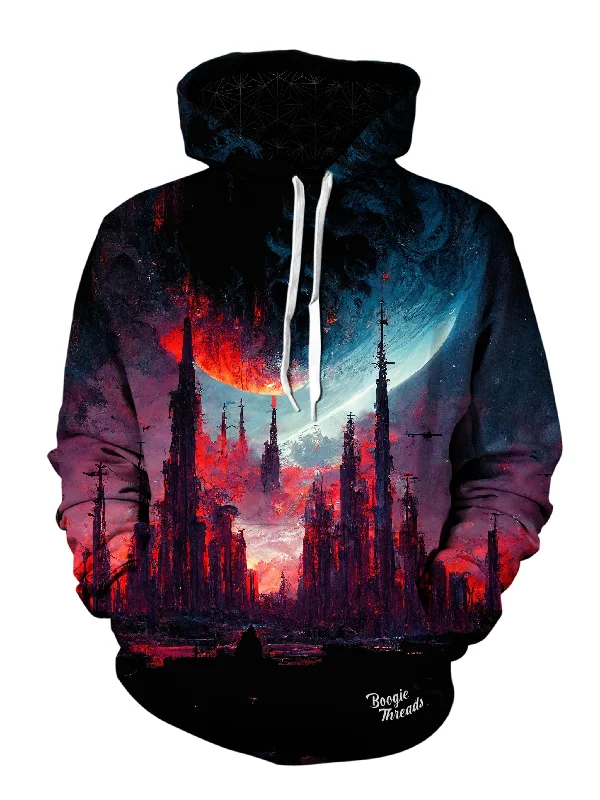 Diligent Change Unisex Pullover Hoodie Hoodie with Hem Lace Feminine Delicate