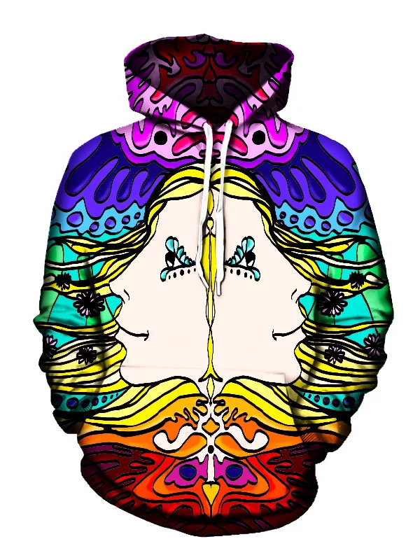 Insight And Mind Visionary Art Pullover Hoodie Hoodie with Print Artistic Unique