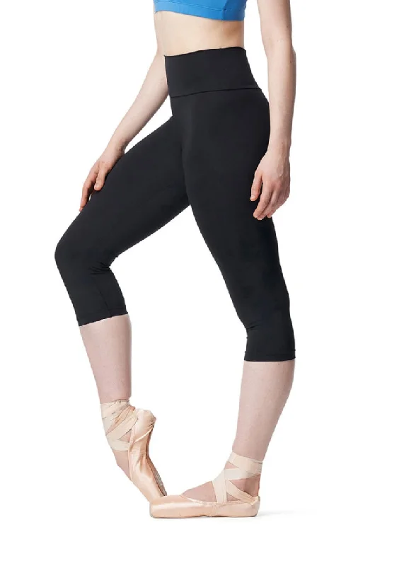 ON SALE Fannia High Waist Capri Leggings Trendy Full-Length Leggings