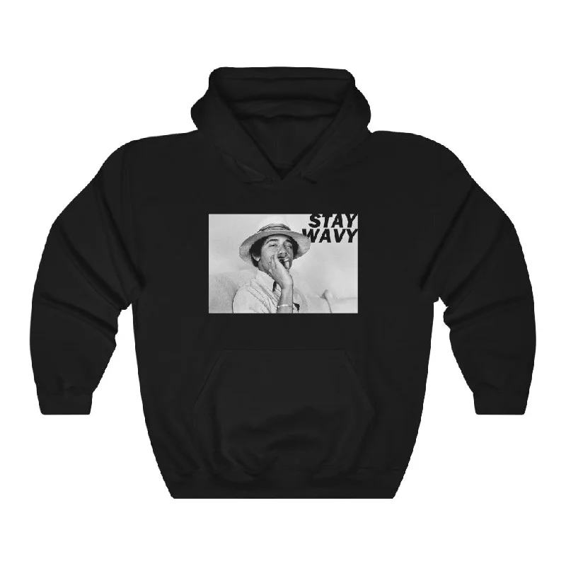 44 Hoodie Hoodie with Ribbed Cuffs Snug Fit Comfort