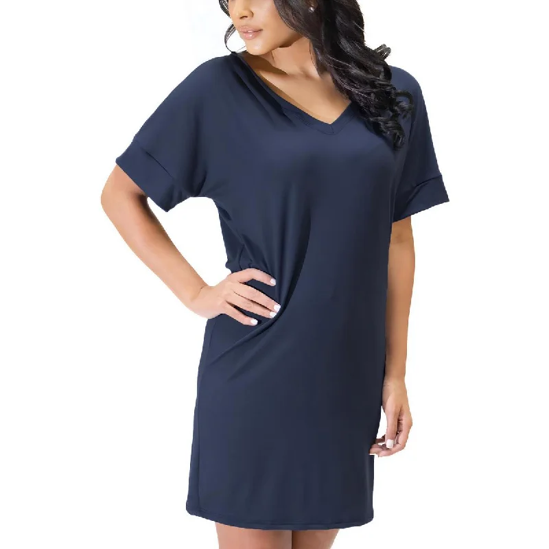 24seven Comfort Apparel Womens Plus V Neck Short Sleeve Pullover Top Cashmere Luxurious Pullover 24seven Comfort Apparel Womens Plus V Neck Short Sleeve Pullover Top Cashmere Luxurious Pullover