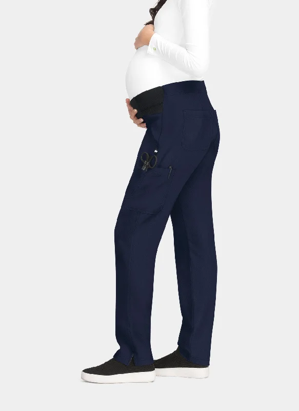Koi Next Gen On The Move Maternity Scrub Trousers - Navy Trousers Velvet Soft
