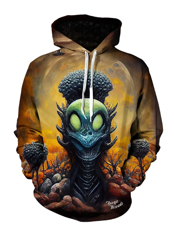 Spiritual Birth Unisex Pullover Hoodie Hoodie with Back Slit Movement Comfort