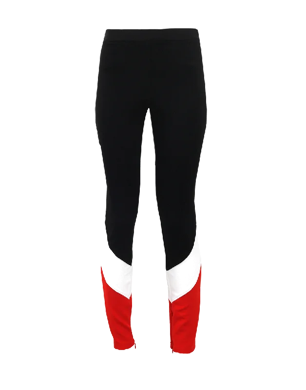 Legging With Red Stripe Stylish Ultra Stretch Leggings