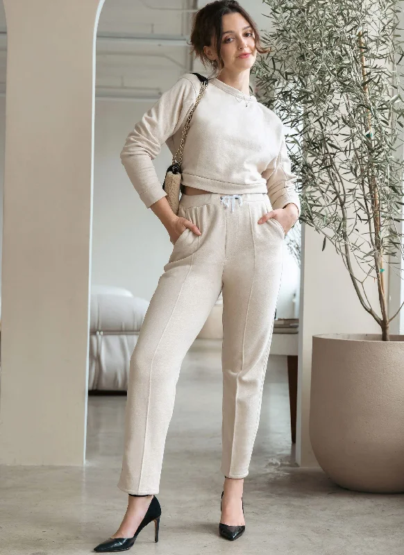 McCalls Knit Top & Trousers M8447 Trousers Polka Dot Cute