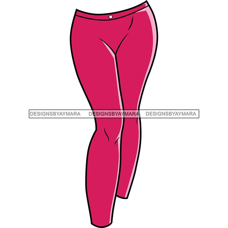 Leggings Raspberry Color Cute Casual Clothes Modern Trendy Fashion Style SVG JPG PNG Vector Clipart Cricut Silhouette Cut Cutting Fashionable Solid Color Tights Leggings Raspberry Color Cute Casual Clothes Modern Trendy Fashion Style SVG JPG PNG Vector Clipart Cricut Silhouette Cut Cutting Fashionable Solid Color Tights