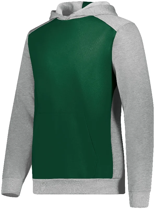 DARK GREEN/GREY HEATHER