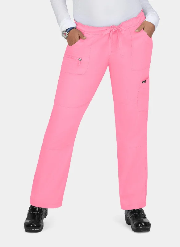 Koi Lite Peace Scrub Trousers - Peony Pink Trousers versatile all-occasion