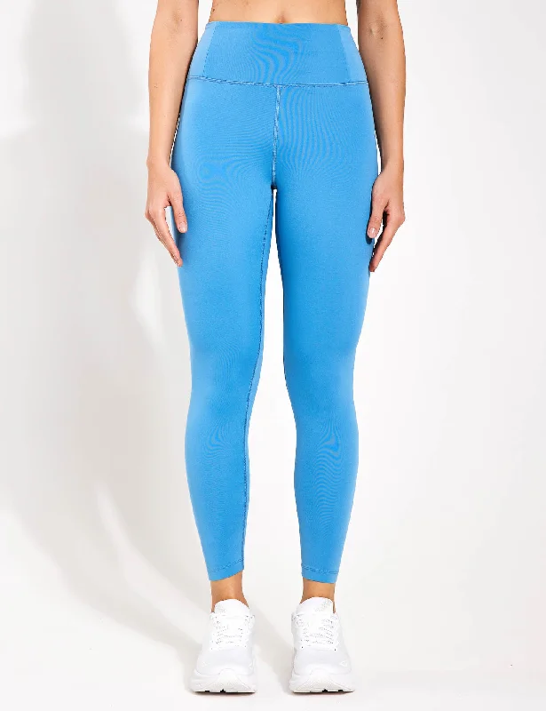 FLOAT High Waisted 7/8 Legging - Surf Elegant Sheer Leggings