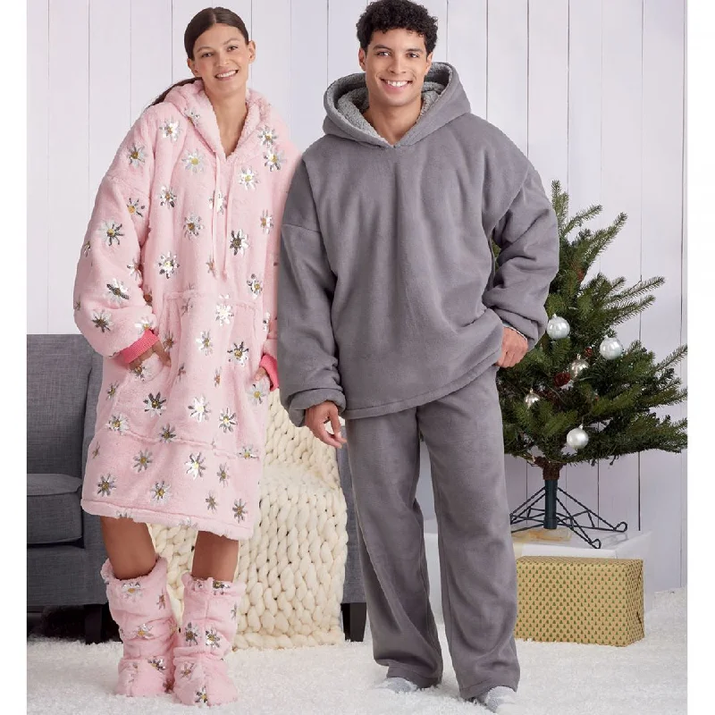 Simplicity Unisex Hoodies and Trousers S9456 Trousers Handmade Artisanal