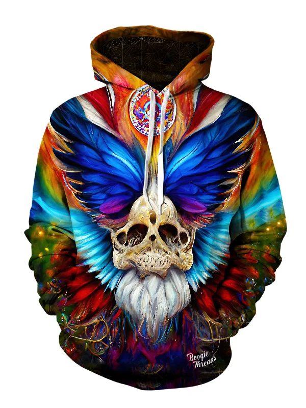 Enchanted Crime Unisex Pullover Hoodie Hoodie with High-Low Hem Asymmetrical Trendy