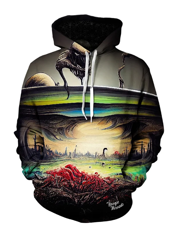 Stunning Curiosity Unisex Pullover Hoodie Hoodie with Exposed Zipper Edgy Industrial Stunning Curiosity Unisex Pullover Hoodie Hoodie with Exposed Zipper Edgy Industrial