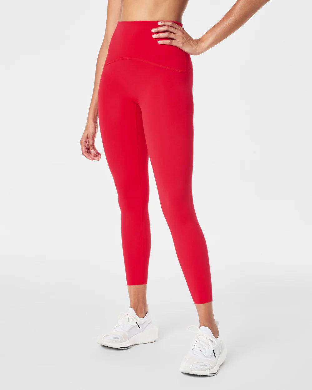 Booty Boost 7/8 Leggings Spanx Red - SPANX Stylish High-Waisted Leggings