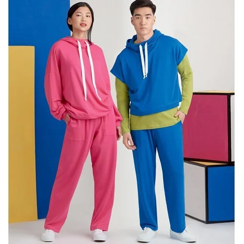 Simplicity Hoodie, Trousers and Tees S9379 Trousers Modern Contemporary