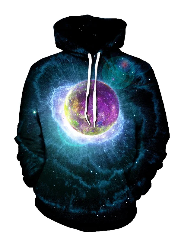 Emerge Nebula Planet Pullover Hoodie Hoodie with Patch Decorative Personalized