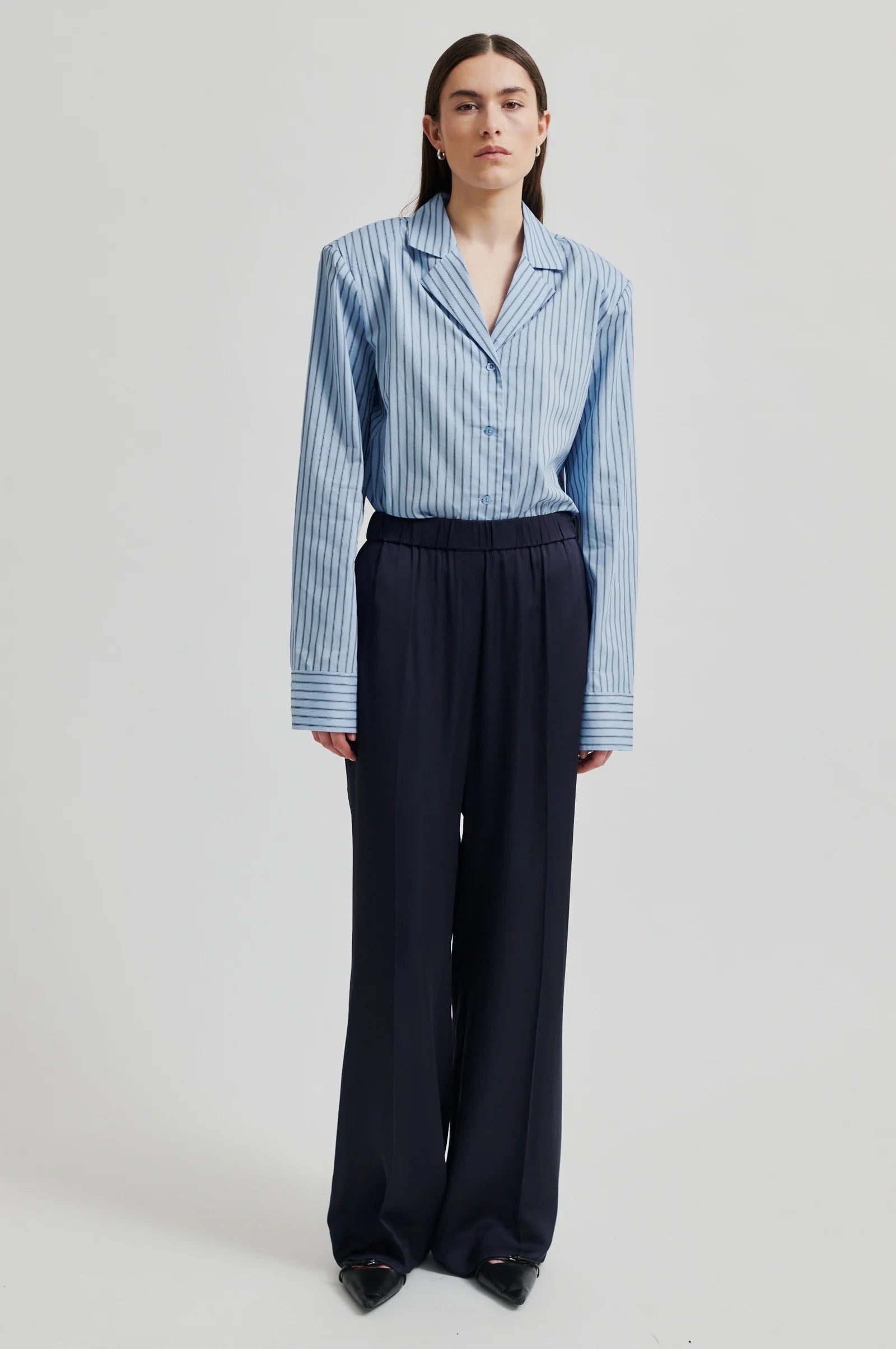 Livo Trousers Skinny Trousers Denim Stretchy