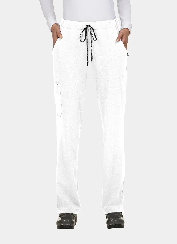 Koi Next Gen Everyday Hero Scrub Trousers - White Trousers Chinos Classic