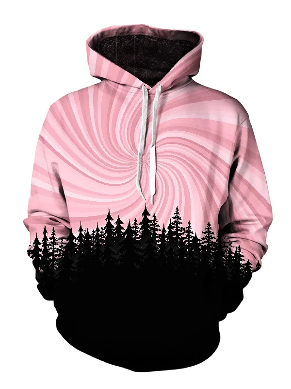 Pink Vortex Treeline Pullover Hoodie Hoodie Sweatshirt Pullover
