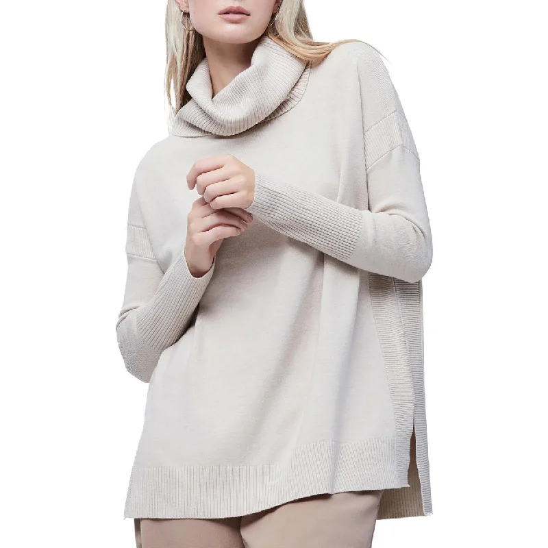 French Connection Womens Cowl Neck  Pullover Sweater Besom Neck Pullover