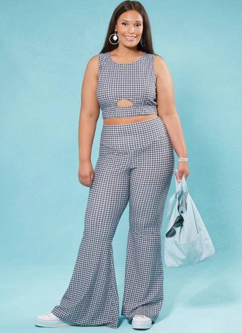 McCalls Top and Trousers M8369 Trousers chic fashionable