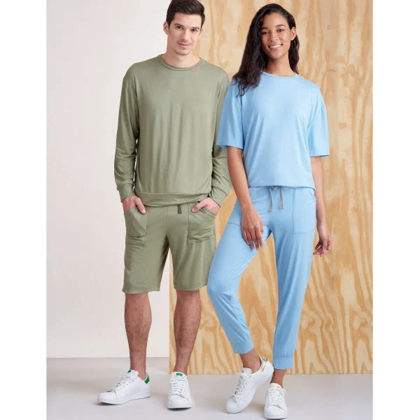 Simplicity Top, Trousers and Shorts S9337 Trousers Evening Elegant