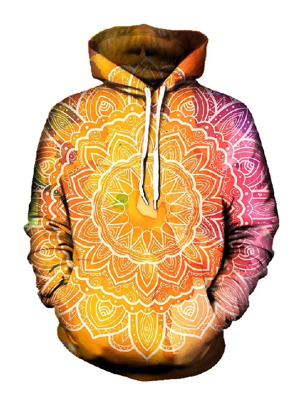 Water Colors Pullover Art Hoodie Hoodie with Cropped Fit Short Trendy