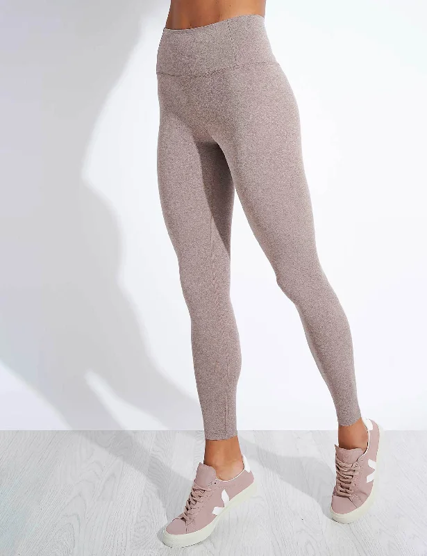 FLOAT High Waisted Legging - Cocoon Heather Cozy Fashion Leggings