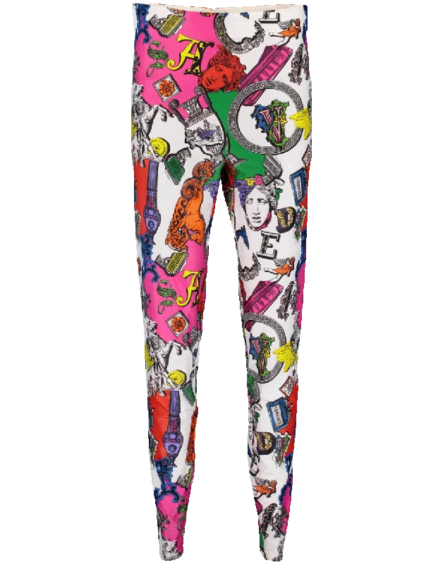 Pegasus Print Leggings Cozy Fashion Leggings