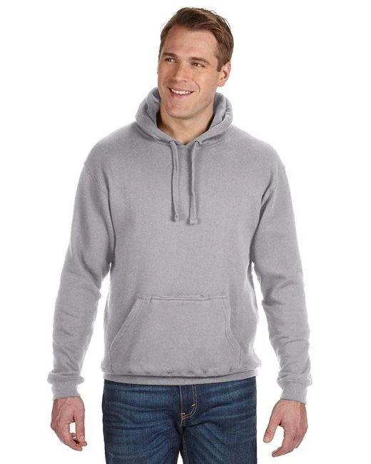 J America Adult Tailgate Fleece Pullover Hooded Sweatshirt JA8815 Boat Neck Sweater
