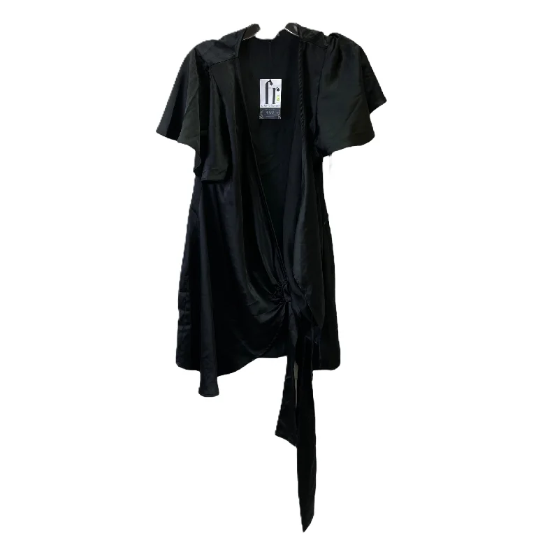 Black Dress Casual Midi By Dress Forum, Size: S Trendy Knit Midi Dress