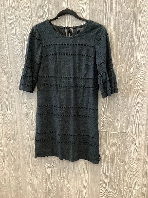 Black Dress Casual Midi J. Crew, Size 0 Fashionable Skater Midi Dress