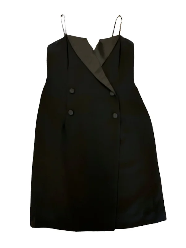 Black Dress Casual Midi Oberon, Size 8 Stylish Silk Midi Dress
