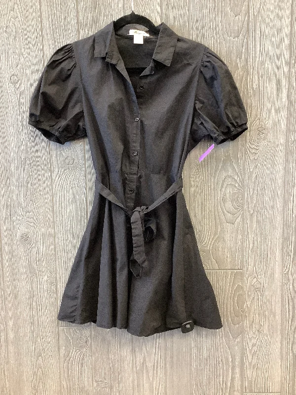 Black Dress Casual Midi Passport, Size L Comfortable Floral Print Midi Dress
