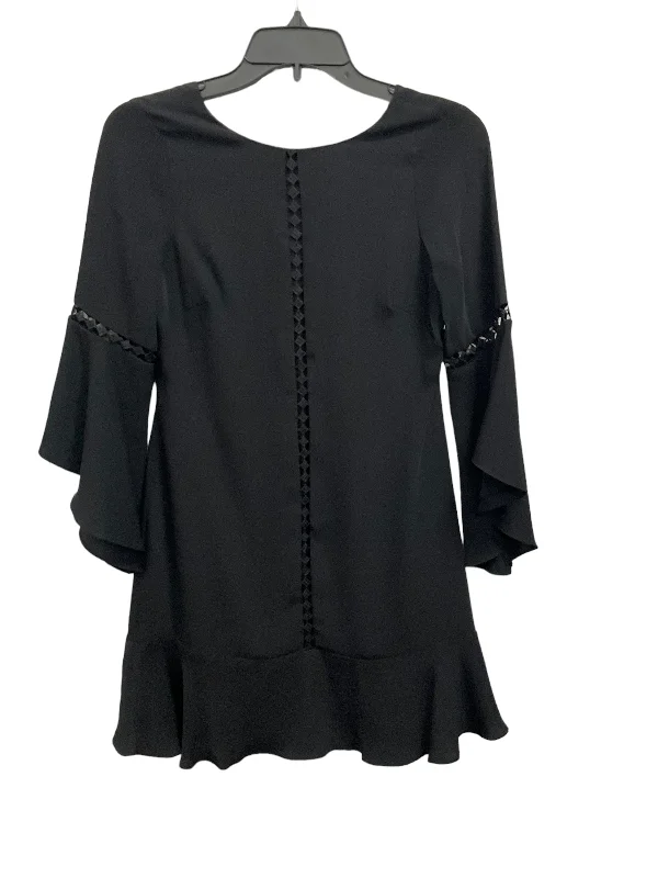 Black Dress Casual Midi White House Black Market, Size Xs Stylish Tiered Midi Dress
