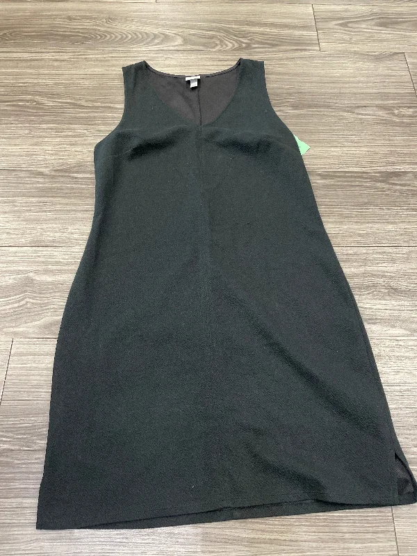 Black Dress Party Midi A New Day, Size L Chic Lace Detail Midi Dress