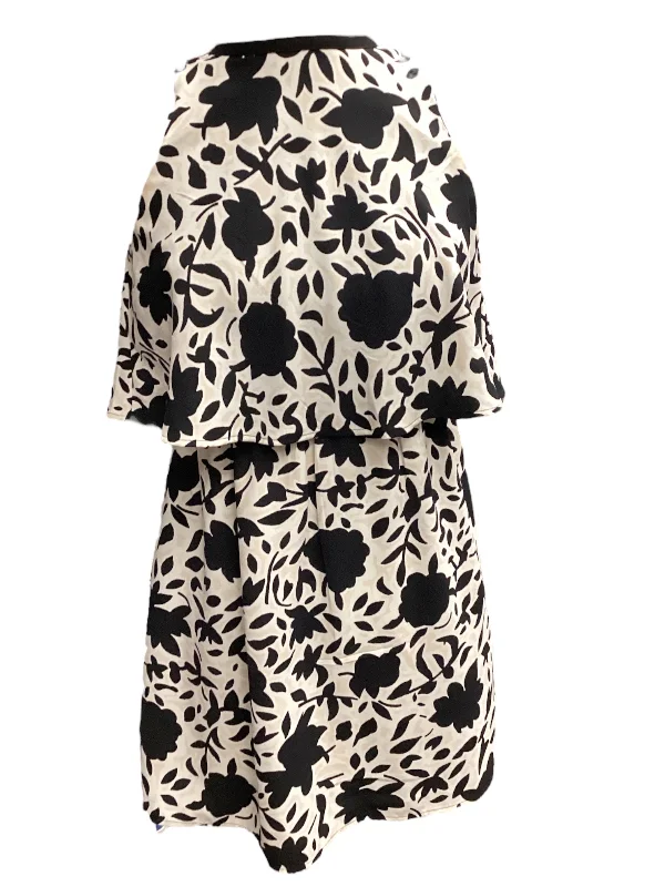 Black & White Dress Casual Midi Loft, Size Xxs Trendy Off-Shoulder Button Midi Dress Black & White Dress Casual Midi Loft, Size Xxs Trendy Off-Shoulder Button Midi Dress