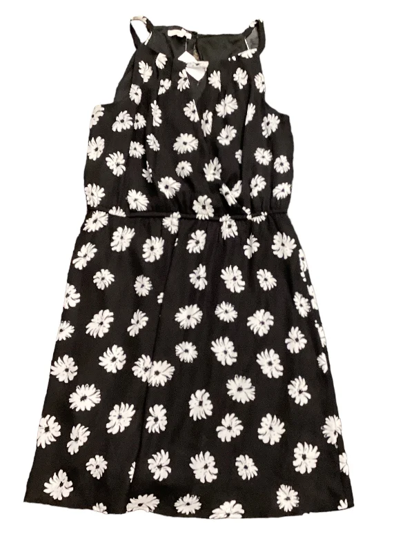 Black & White Dress Casual Midi Maurices, Size L Comfortable Empire Waist Midi Dress Black & White Dress Casual Midi Maurices, Size L Comfortable Empire Waist Midi Dress