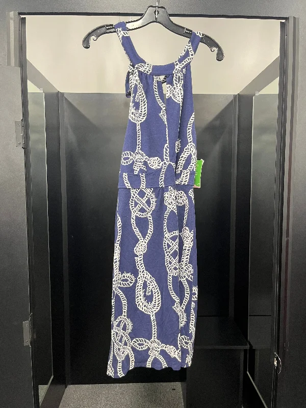 Blue Dress Casual Midi Lilly Pulitzer NWTSize Xs Trendy Boho Midi Dress